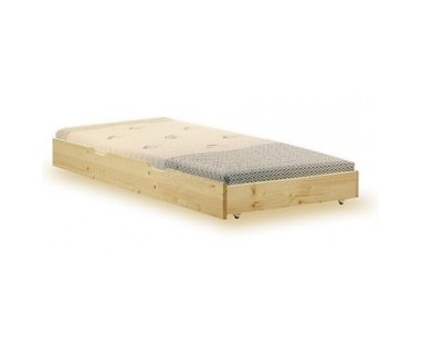 Úložný prostor - přistýlka pod postel z masivu H-058S, smrk Úložný prostor - přistýlka pod postel z masivu H-058S, smrk
