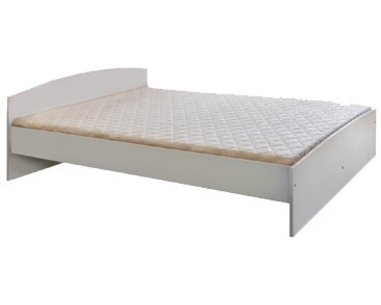 Manželská postel dvoulůžko 160x200 IA341B, lamino bílá Manželská postel dvoulůžko 160x200 IA341B, lamino bílá