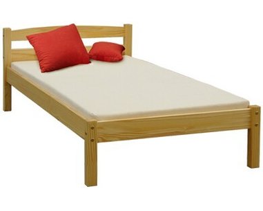 Postel jednolůžko IA800L 90x200, masiv smrk Postel jednolůžko IA800L 90x200, masiv smrk