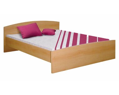 Postel dvojlůžko 160x200 IA341A, lamino buk Postel dvojlůžko 160x200 IA341A, lamino buk