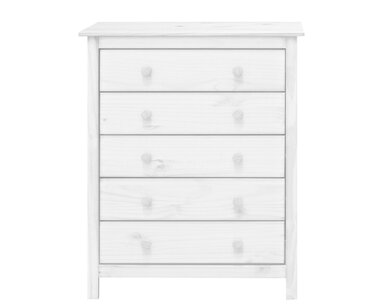 Komoda - 5 zásuvková IA8077B, masiv smrk