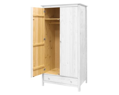 Skříň 2 dveřová IA8088B, masív borovice