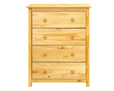 Komoda - 4 zásuvková IA9132, masiv borovice
