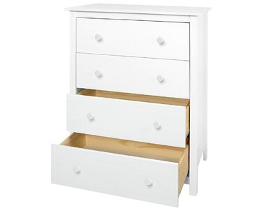 Komoda 4 zásuvková IA9132B, masiv borovice