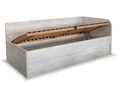 Rohová zvýšená postel s úložným prostorem Katty, 90x200 cm - Pravá Rohová zvýšená postel s úložným prostorem Katty, 90x200 cm - Pravá
