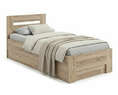 Postel jednolůžko s úložným prostorem LINDA, boční výklop