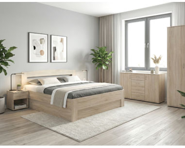 postel s úložným prostorem Maria