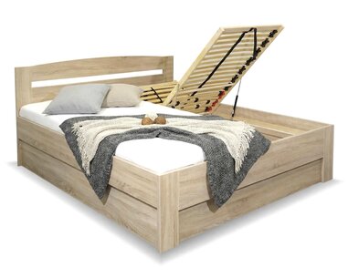 postel s úložným prostorem Maria