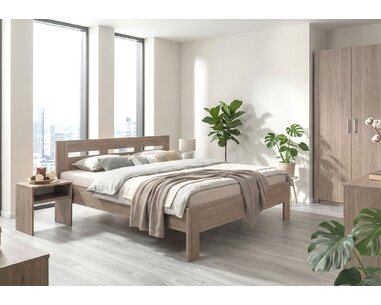 Manželská postel Pegas 160x200cm, 180x200cm, lamino