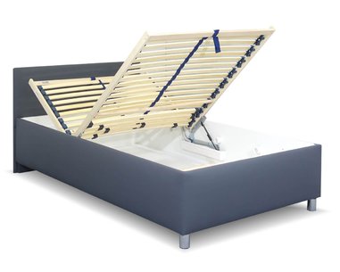 Zvýšená čalouněná postel Lyoneta, s úložným prostorem, 140x200 Zvýšená čalouněná postel Lyoneta, s úložným prostorem, 140x200