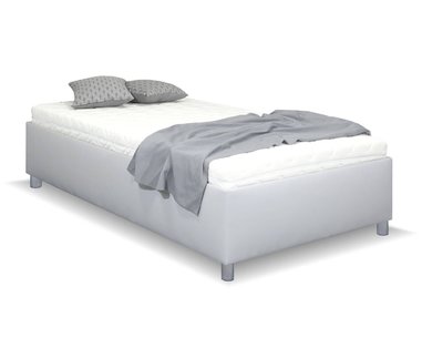 Zvýšená válenda s úložným prostorem Roneta, 90x200, světle šedá Zvýšená válenda s úložným prostorem Roneta, 90x200, světle šedá
