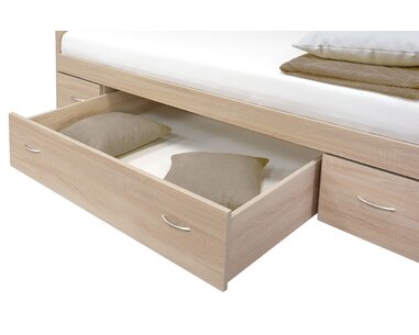 Rohová postel Maxima šuplík