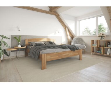 kování - postel dvoulůžko ANTONIO, masiv buk