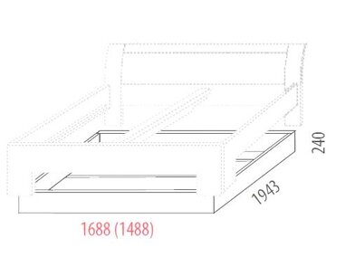 Úložný box SOFIA 160,180 F139, masiv buk