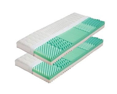 Středně tvrdá sendvičová matrace ELIS 1+1 Zdarma, 18cm, 90x220cm, 120kg, 5 zón Středně tvrdá sendvičová matrace ELIS 1+1 Zdarma, 18cm, 90x220cm, 120kg, 5 zón