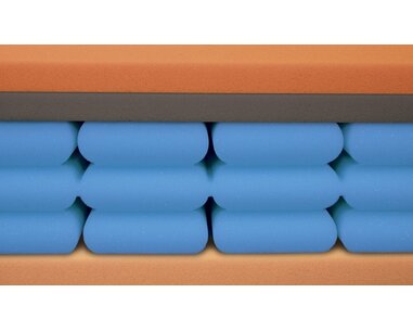 Středně tvrdá matrace AIRSPRING MEMORY 1+1 Zdarma, 22cm, 130kg, líná pěna - pohled č. 2