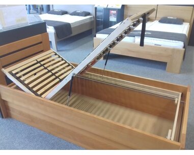 Vyklápěcí polohovací rošt DOUBLE EXPERT výklop, 28 lamel