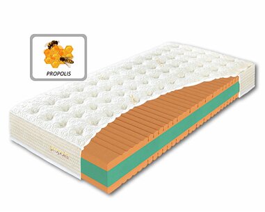 Ortopedická matrace PROPOLIS TOUCH, 23cm, 130kg, studená pěna  Ortopedická matrace PROPOLIS TOUCH, 23cm, 130kg, studená pěna