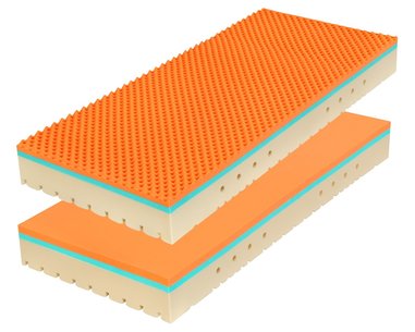 Středně tvrdá matrace SUPER FOX 1+1 Zdarma, 90x200cm, 135kg, líná bio pěna Středně tvrdá matrace SUPER FOX 1+1 Zdarma, 90x200cm, 135kg, líná bio pěna