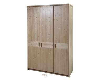 Šatní skříň ENNA 3D F0073, smrk+lamino Šatní skříň ENNA 3D F0073, smrk+lamino