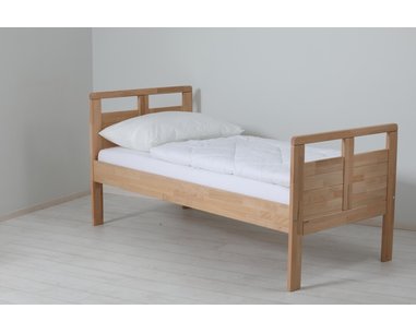 Postel Theo II. - Pečovatelská, 90x200,  masiv buk cink jádrový Postel Theo II. - Pečovatelská, 90x200,  masiv buk cink jádrový