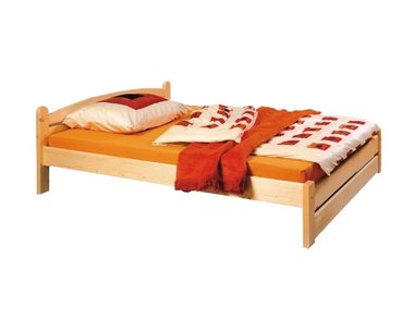 Postel jednolůžko THORSTEN 001N, 90x200, masiv smrk Postel jednolůžko THORSTEN 001N, 90x200, masiv smrk