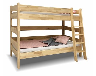 Dětská poschoďová postel Sendy 300B/05B, masiv buk cink jádrový Dětská poschoďová postel Sendy 300B/05B, masiv buk cink jádrový