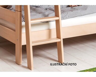 Dětská poschoďová postel Sendy 300B/01B, masiv buk