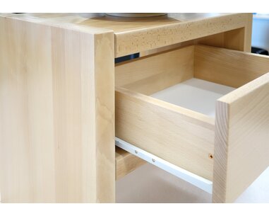 Noční stolek Gita 1, masiv buk