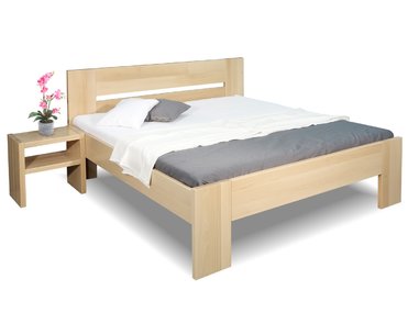 Zvýšená postel z masivu Matěj, 160x200, 180x200, masiv buk Zvýšená postel z masivu Matěj, 160x200, 180x200, masiv buk
