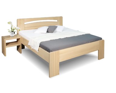 Zvýšená postel z masivu Riči, 120x200, 140x200, masiv buk Zvýšená postel z masivu Riči, 120x200, 140x200, masiv buk