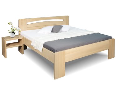 Zvýšená postel z masivu Riči, 180x220, masiv buk Zvýšená postel z masivu Riči, 180x220, masiv buk