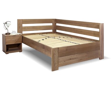 Design elko postele Valentin - rošt