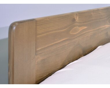 Postel s úložným prostorem Mark, 80x200, 90x200, masiv smrk