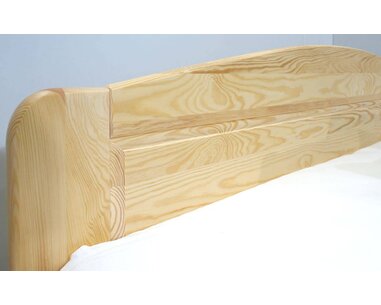 Dřevěná postel jednolůžko LADA, 120x200, masiv borovice