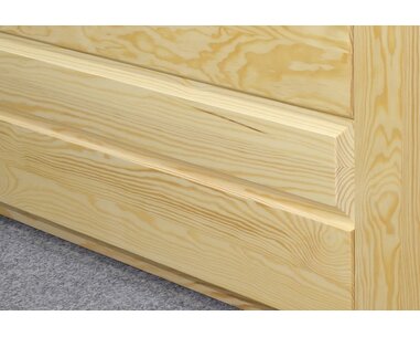 Dřevěná postel dvoulůžko Hanka, masiv borovice