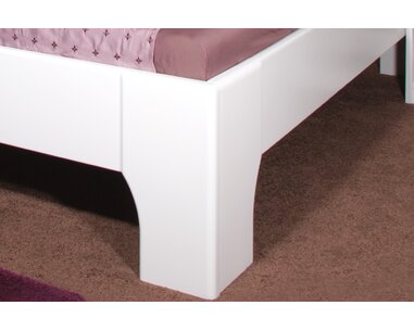 Manželská postel z masivu OLYMPIA 1. senior 160x200, 180x200, masiv buk, bílá Manželská postel z masivu OLYMPIA 1. senior 160x200, 180x200, masiv buk, bílá