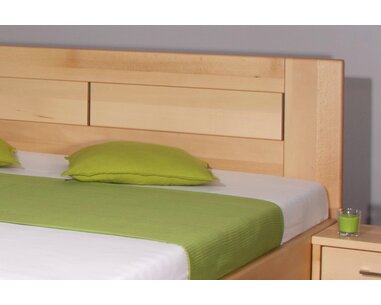 Manželská postel z masivu OLYMPIA 3. senior 160x200, 180x200, masiv buk