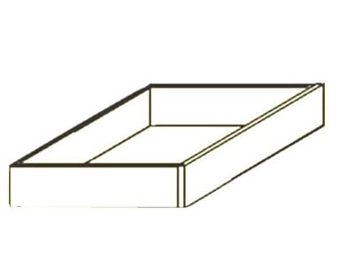 Úložný prostor pod postel 1/2 - poloviční