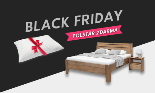 Zdravotní polštář ZDARMA ke každé objednávce postele!