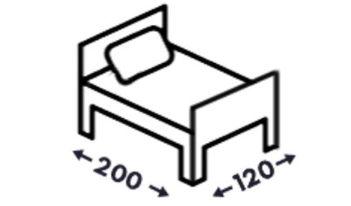 Postele s čely 120x200 Postele s čely 120x200