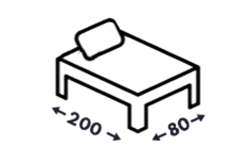 Válendy, postele bez čela 80x200 Válendy, postele bez čela 80x200