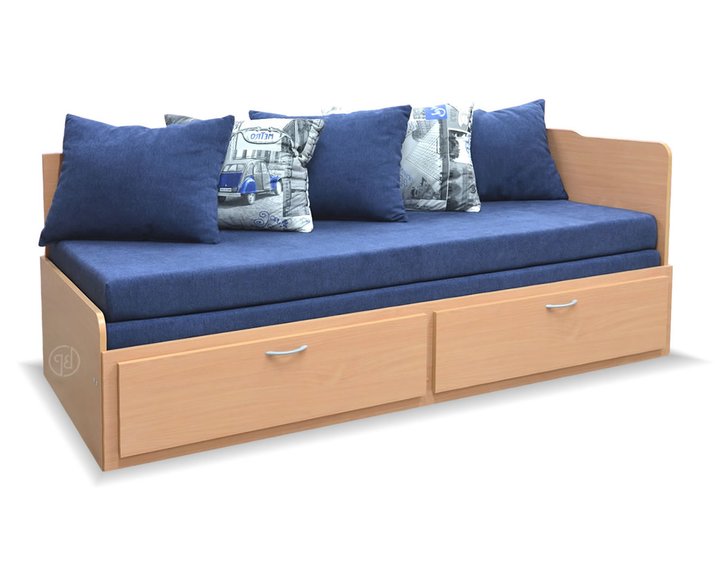 Rozkládací postel MINDES 90 pravá - levá, buk Rozkládací postel MINDES 90 pravá - levá, buk