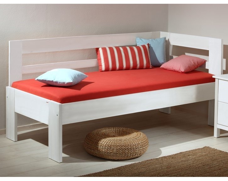 postel hanny bez úložného prostoru 90x200 cm bila postel hanny bez úložného prostoru 90x200 cm bila