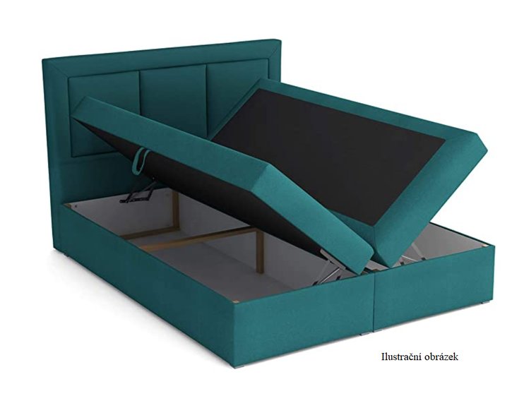 stor postel boxspring CS34013, s matrací a úložným prostorem, 140x200 cm stor postel boxspring CS34013, s matrací a úložným prostorem, 140x200 cm