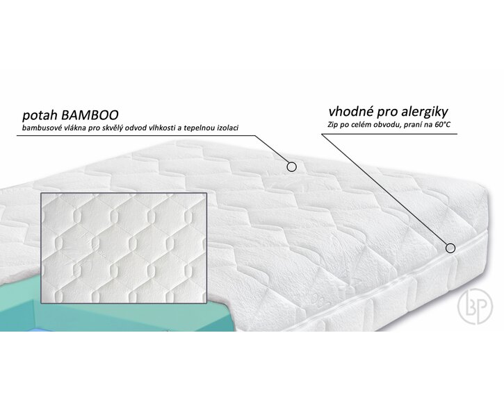 Matrace Dia Relax HI - potah