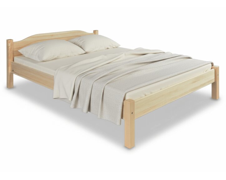 Postel 140x200 DREW-106 z masivu borovice Postel 140x200 DREW-106 z masivu borovice