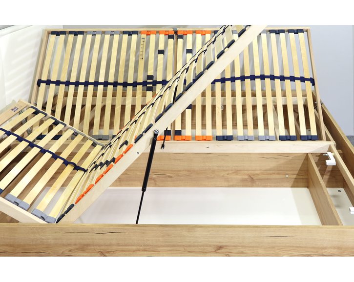 Rošty - dvoulůžko s úložným prostorem LA FINESA