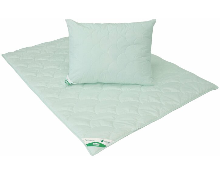 Letní ložní set Aloe Vera polštář + peřina Letní ložní set Aloe Vera polštář + peřina