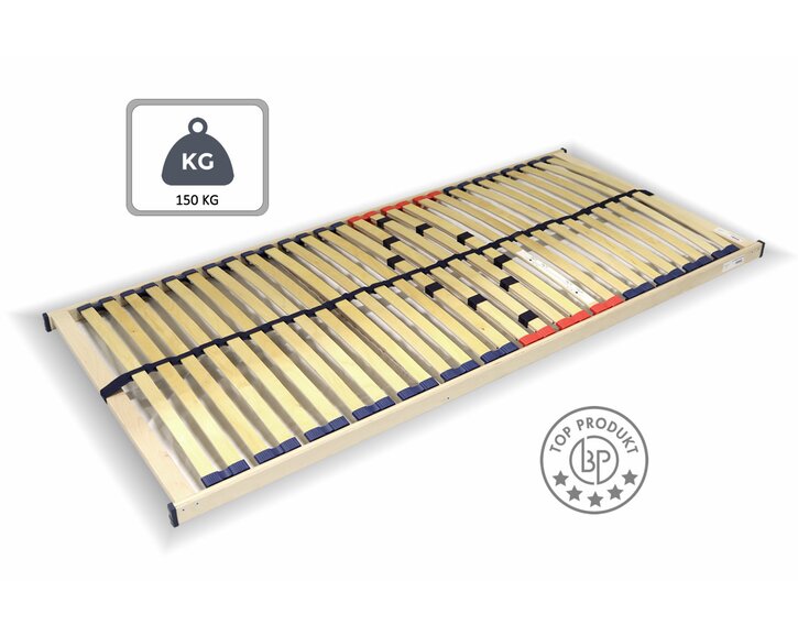 Zátěžový lamelový rošt Double Maxi T8, 100x200, 28 lamel, 150 Kg Zátěžový lamelový rošt Double Maxi T8, 100x200, 28 lamel, 150 Kg
